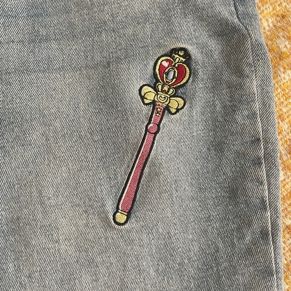 Sailor Moon High Rise Mom Jeans - Picture 4 of 4